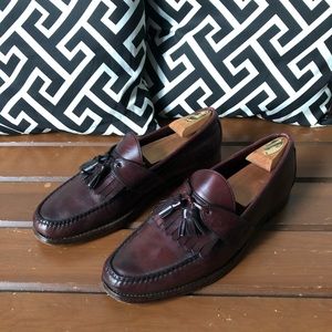 Allen Edmonds Enfield Mens Burgundy Leather Loafer